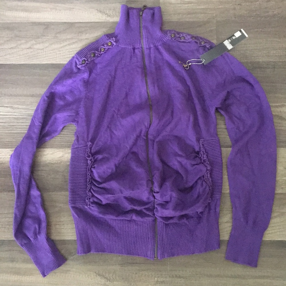 Purple jacket
